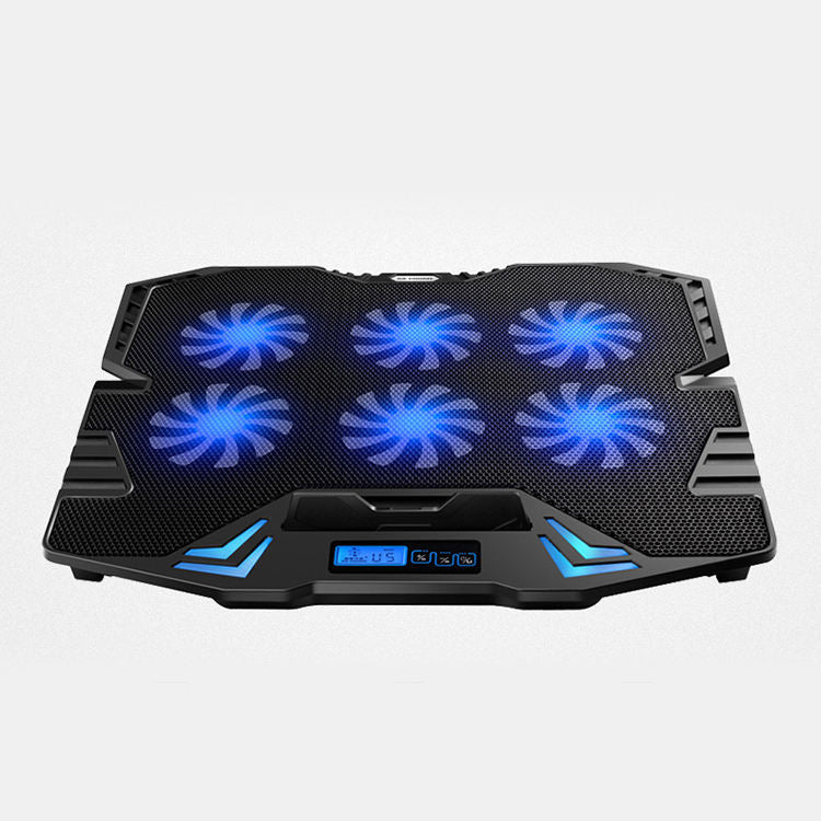 USB powered ICE COOREL laptop cooling pad with pass-through port